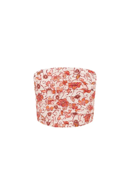 Rae Top - Island Bloom Print Island-Bloom Minimalist Women's Casual
