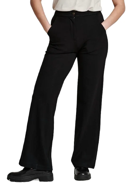 Bishop High Rise Pant In Black