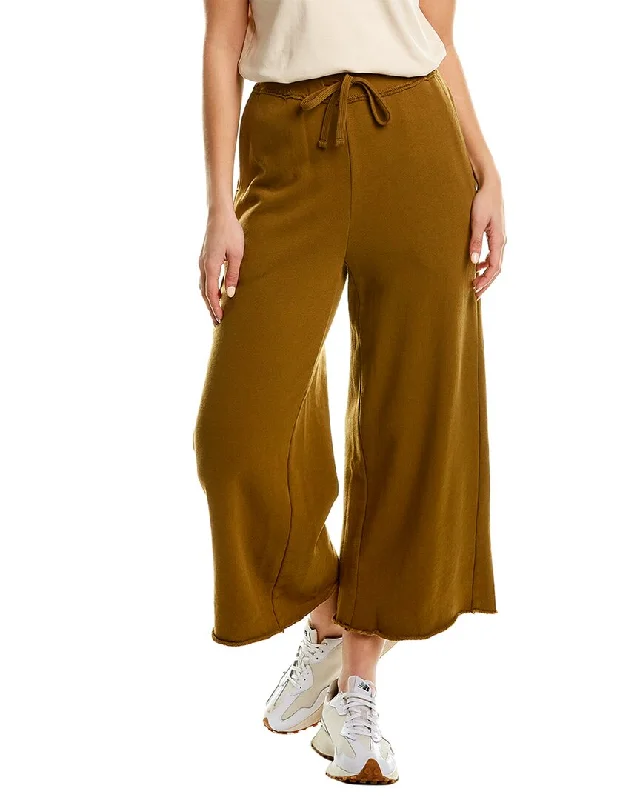 EILEEN FISHER Petite French Terry Wide Leg