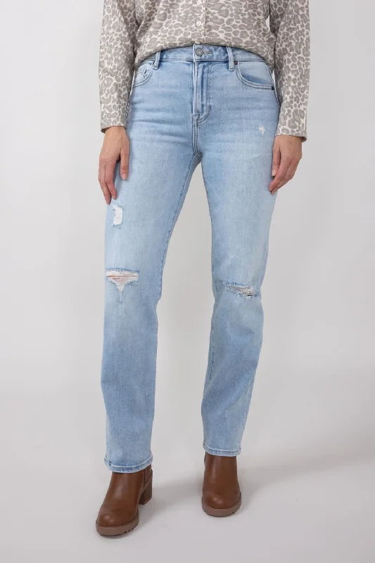 Hidden High Rise Tracey Straight Leg Jeans for Women | HD1519ST-LT