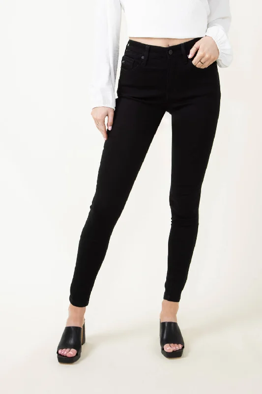 KanCan Misa High Rise Super Skinny Jeans for Women in Black | KC11253BK