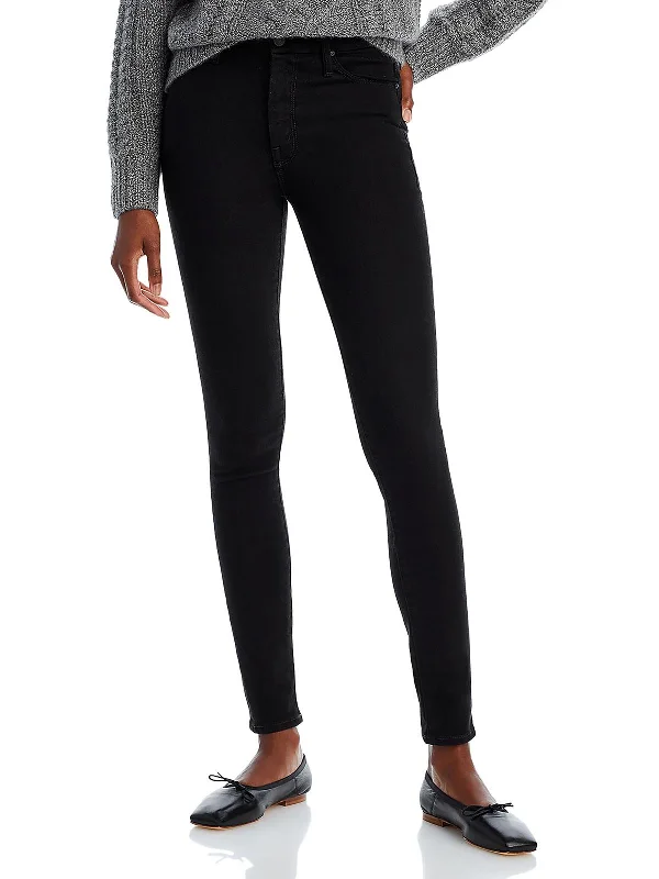 Looker Kimper Womens Denim High Waisted Skinny Jeans Sophisticated Women's 