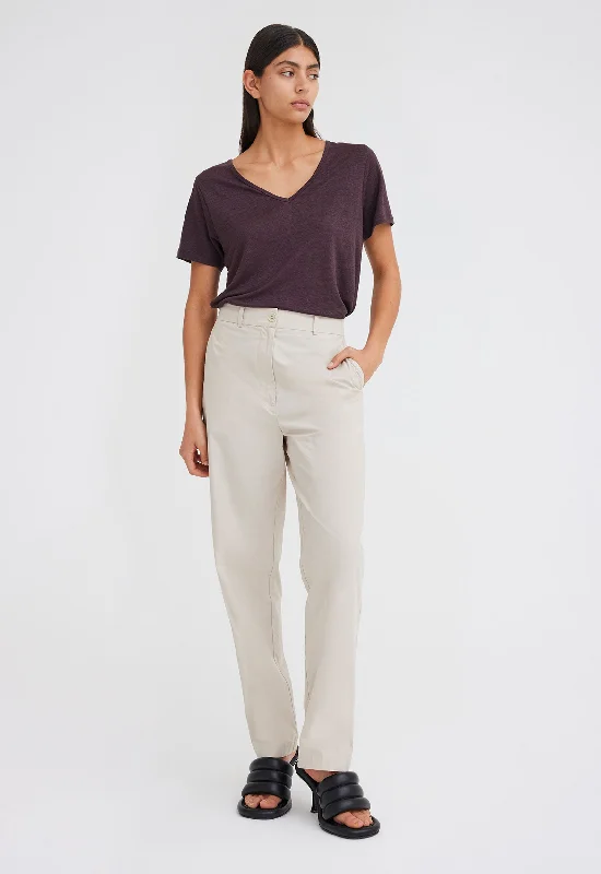 Port Cotton Pant - Washi Neutral