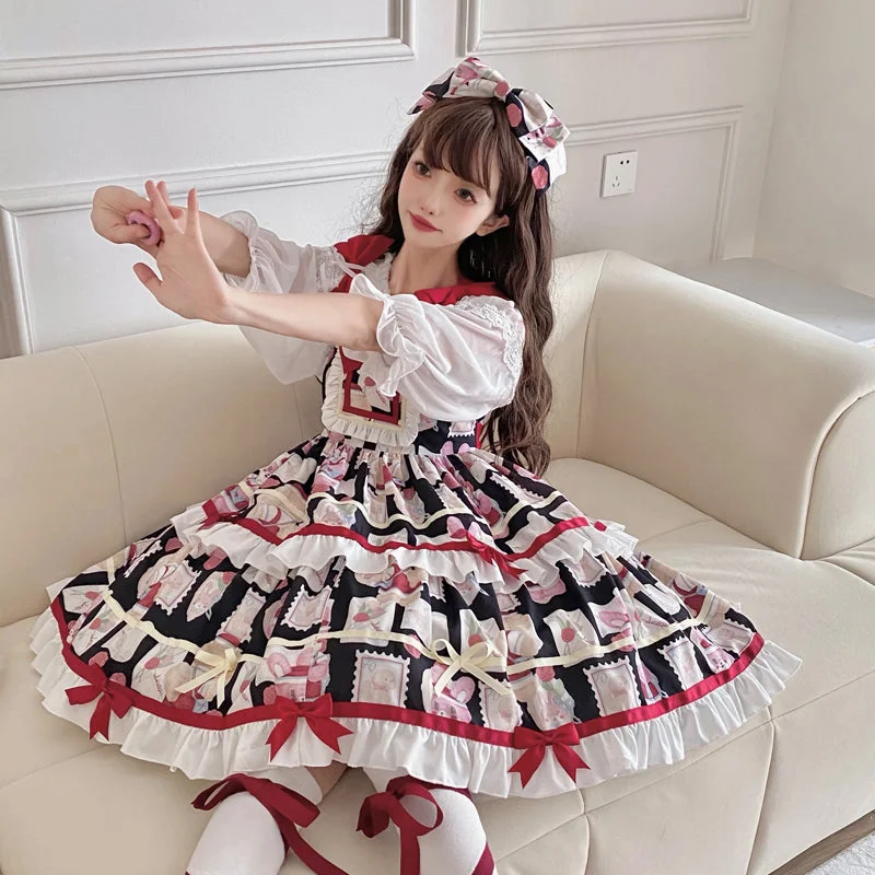 jsk lolita cake skirt PL53300