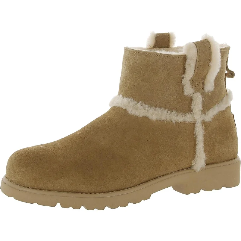 Bearpaw Womens Willow Sheepskin Cold Weather Shearling Boots