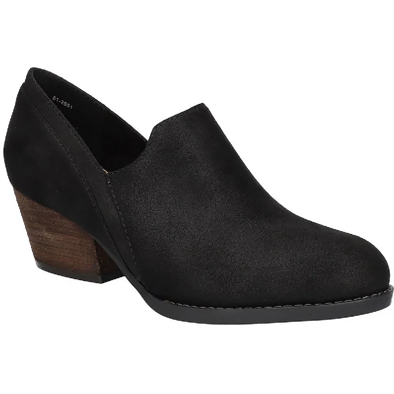 Bella Vita Womens Nakia  Faux Suede Dressy Shooties Sharp Women's Italian