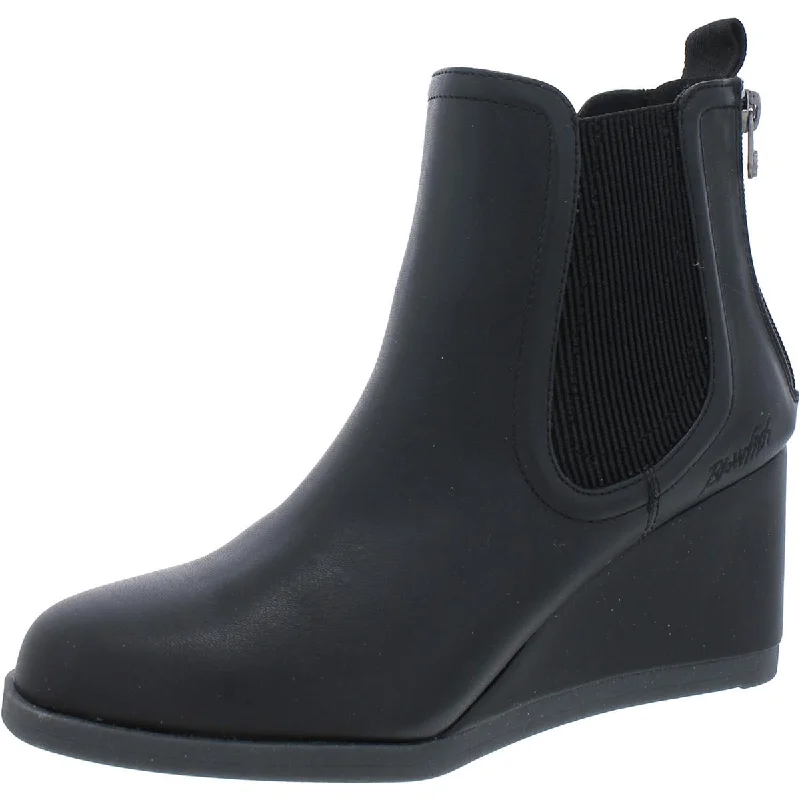 Blowfish Womens PRALINE Round toe Casual Wedge Boots Elegant Women's Formal 
