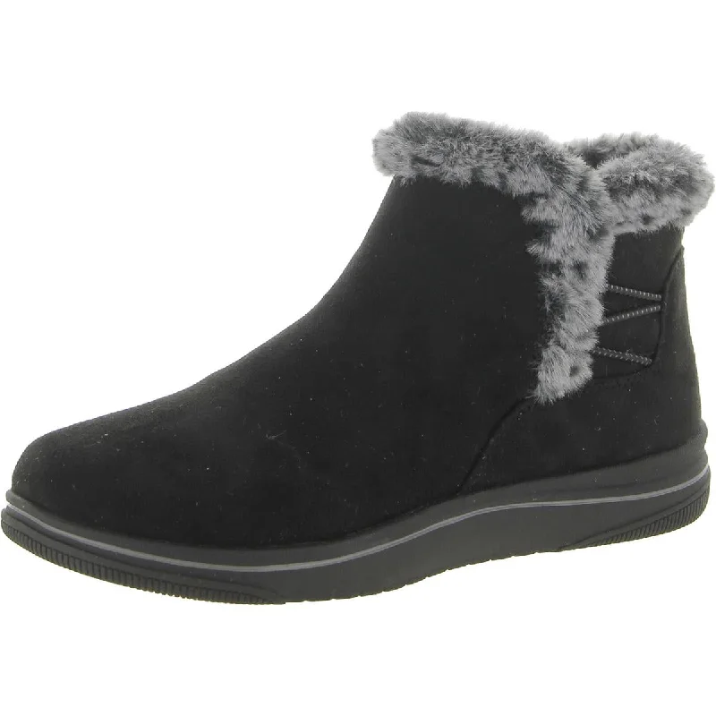 Cloudsteppers by Clarks Womens Suede Pull On Ankle Boots