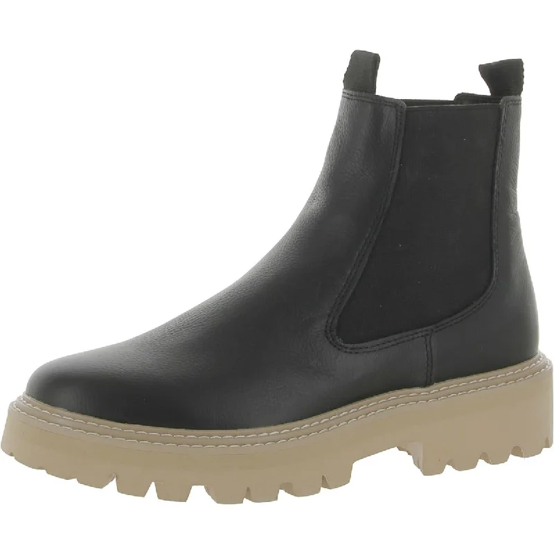 Dolce Vita Womens Leather Chelsea Ankle Boots Streetwear Style for 