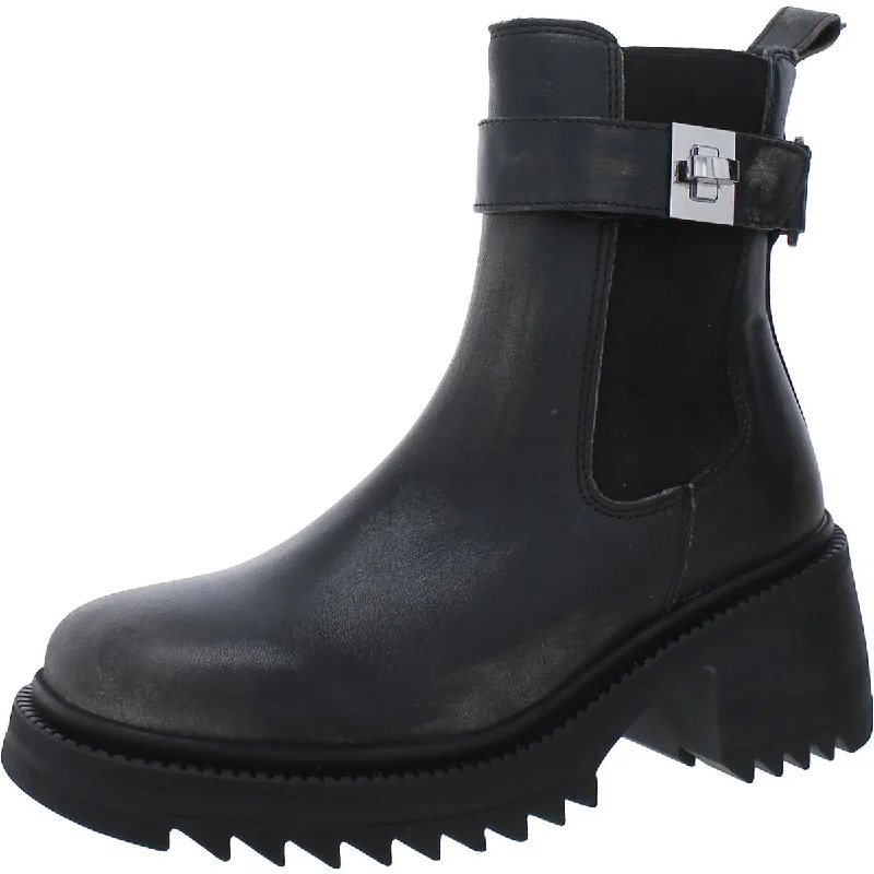 Steve Madden Womens GATES Slip on Casual Ankle Boots Sophisticated Women's 