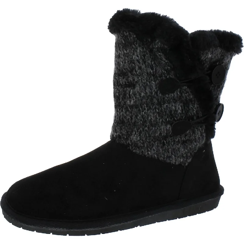 Sugar Womens Faux Fur Winter & Snow Boots