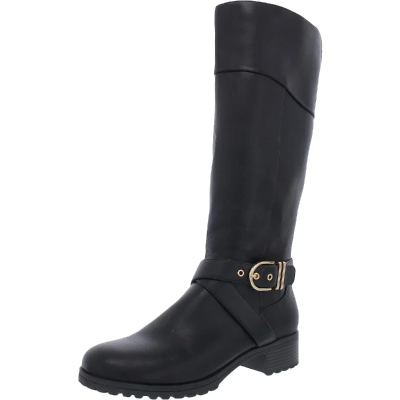 Tommy Hilfiger Womens TWFORG2 Mid-Calf Block Heel Mid-Calf Boots